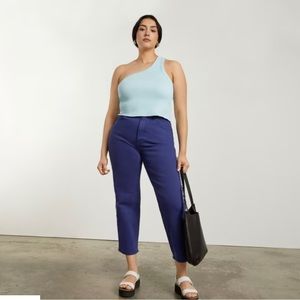 NWT Everlane Way High Jean in Lapis Curvy Fit